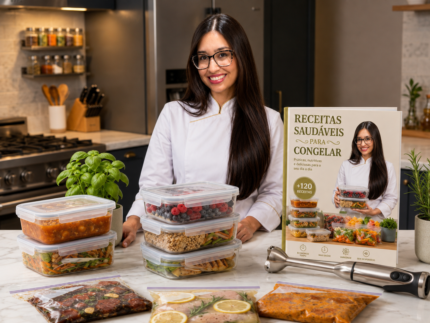 Receitas saudáveis para congelar