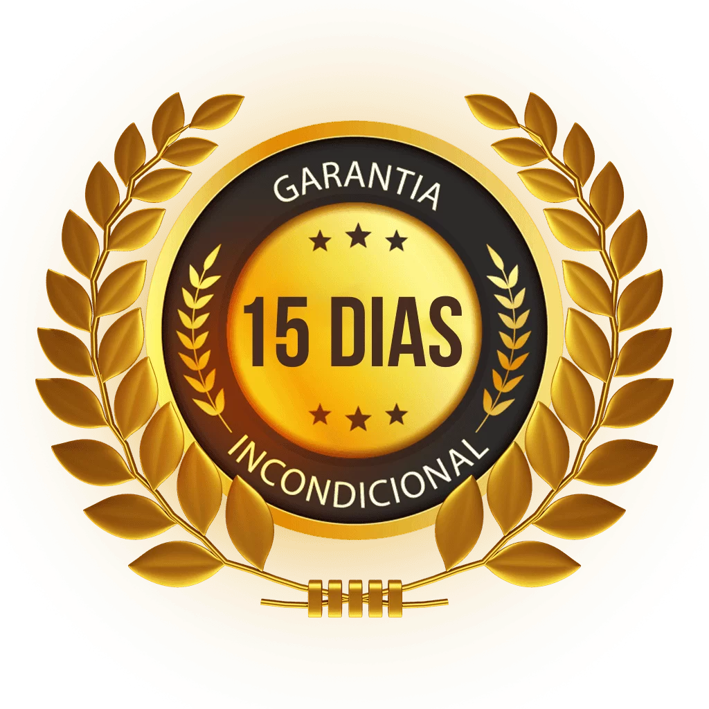 Selo de garantia de 15 dias